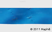 Shaded Relief Panoramic Map of the area around 45° 44' 11" S, 25° 34' 30" E