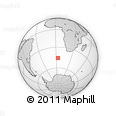 Outline Map of the Area around 45° 44' 11" S, 3° 28' 30" E, rectangular outline