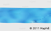 Shaded Relief Panoramic Map of the area around 45° 44' 11" S, 75° 43' 29" E