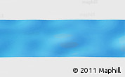 Shaded Relief Panoramic Map of the area around 45° 44' 11" S, 77° 25' 30" E