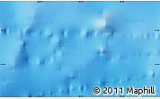 Physical Map of the area around 45° 44' 11" S, 78° 58' 29" W