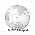 Outline Map of the Area around 45° 44' 11" S, 7° 43' 29" E, rectangular outline
