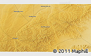 Physical 3D Map of the area around 46° 1' 3" N, 115° 40' 30" E