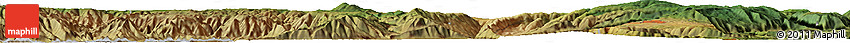 Satellite Horizon Map of Cottonwood