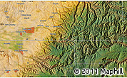 Satellite Map of the area around 46° 1' 3" N, 118° 4' 29" W