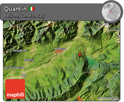 Satellite Map of Quantin