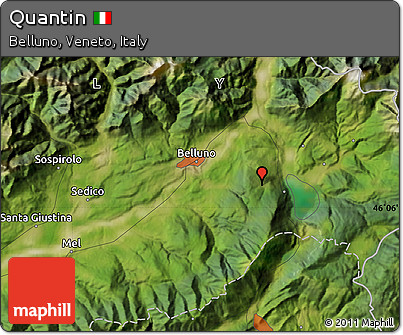 Satellite Map of Quantin