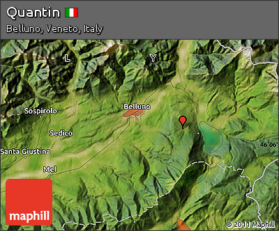 Satellite Map of Quantin