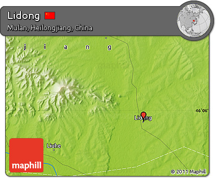 Physical Map of Lidong