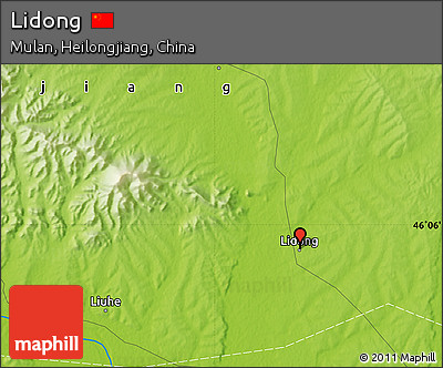 Physical Map of Lidong