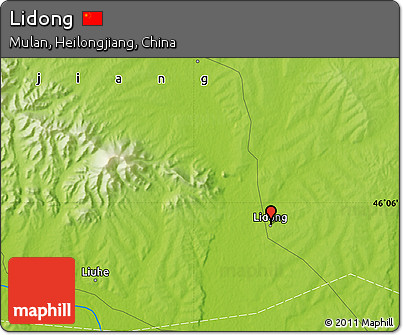 Physical Map of Lidong