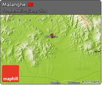 Physical Map of Malanghe