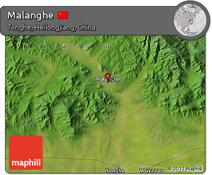 Satellite Map of Malanghe