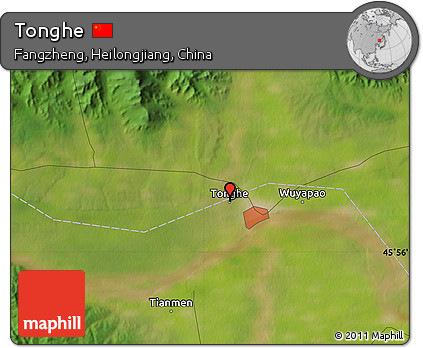 Satellite Map of Tonghe