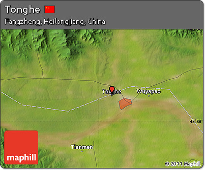 Satellite Map of Tonghe