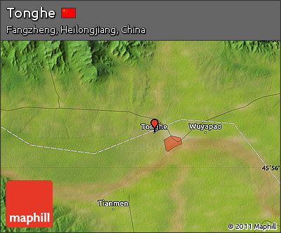 Satellite Map of Tonghe
