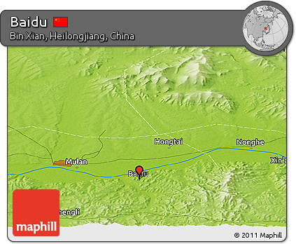 Physical Panoramic Map of Baidu