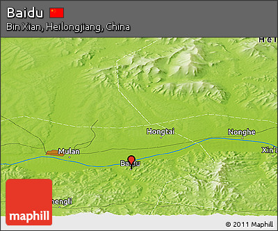 Physical Panoramic Map of Baidu