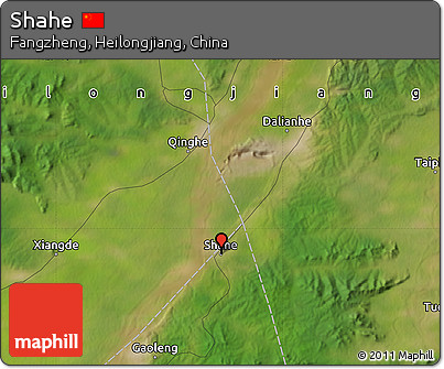 Satellite Map of Shahe