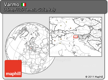 Blank Location Map of Varmo