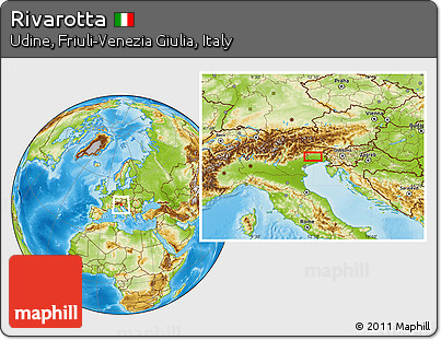 Physical Location Map of Rivarotta