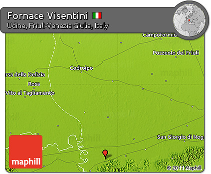 Physical Map of Fornace Visentini