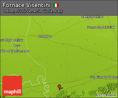 Physical Map of Fornace Visentini