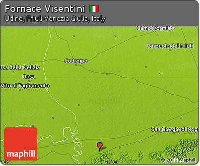 Physical Map of Fornace Visentini