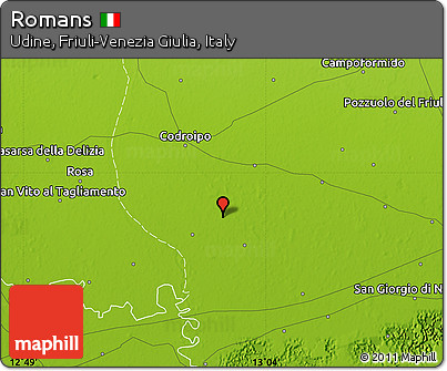 Physical Map of Romans