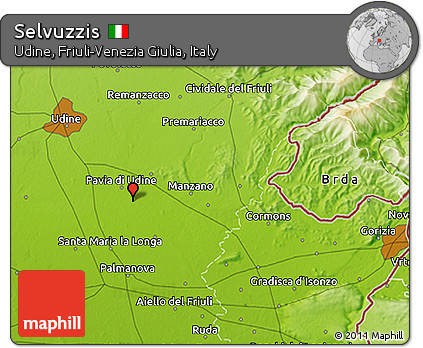 Physical 3D Map of Selvuzzis