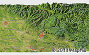 Satellite 3D Map of Plužnje