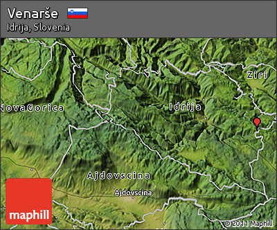 Satellite 3D Map of Venarše