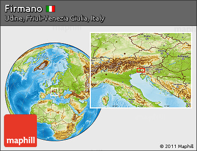 Physical Location Map of Firmano