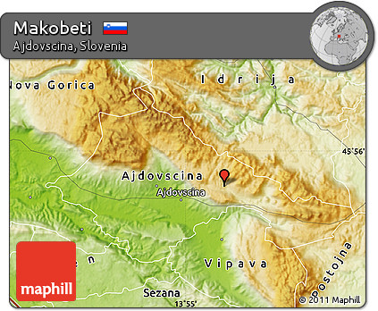 Physical Map of Makobeti