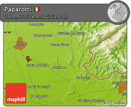 Physical Map of Paparotti