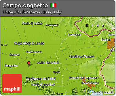 Physical Map of Campolonghetto