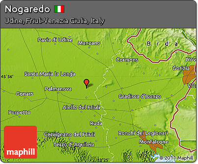Physical Map of Nogaredo