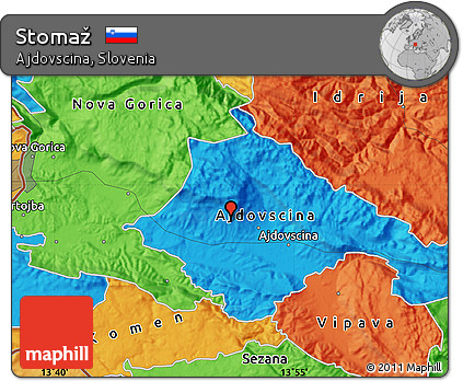 Political Map of Stomaž