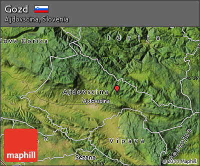 Satellite Map of Gozd