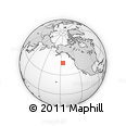 Outline Map of the Area around 46° 1' 3" N, 146° 7' 30" W, rectangular outline