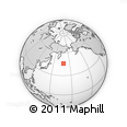 Outline Map of the Area around 46° 1' 3" N, 168° 22' 30" E, rectangular outline