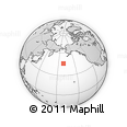 Outline Map of the Area around 46° 1' 3" N, 170° 46' 30" W, rectangular outline