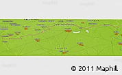 Physical Panoramic Map of Svetićevo