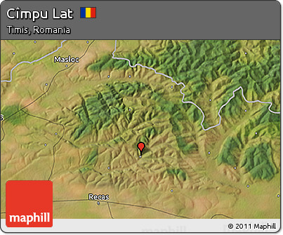 Satellite 3D Map of Cîmpu Lat