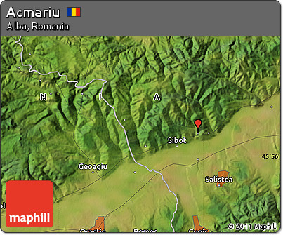 Satellite Map of Acmariu