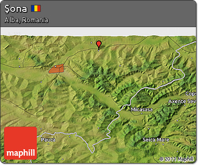Satellite 3D Map of Şona