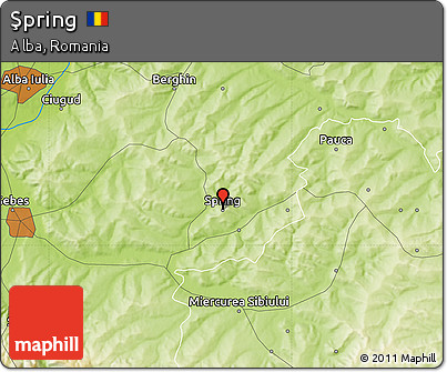 Physical Map of Şpring