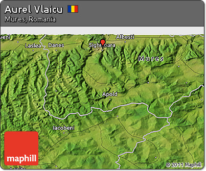 Satellite 3D Map of Aurel Vlaicu