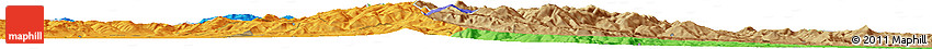 Political Horizon Map of the Area around 46° 1' 3" N, 26° 25' 29" E