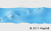 Physical Panoramic Map of the area around 46° 1' 3" N, 27° 7' 30" W